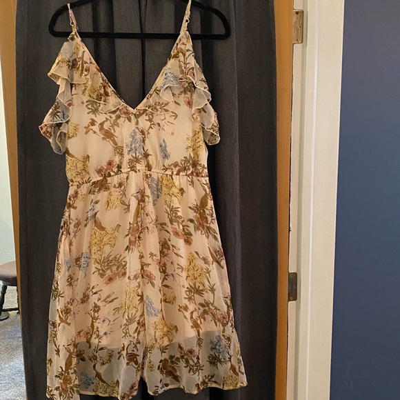 Band of Gypsies flowy floral dress, size Large - Picture 6 of 6